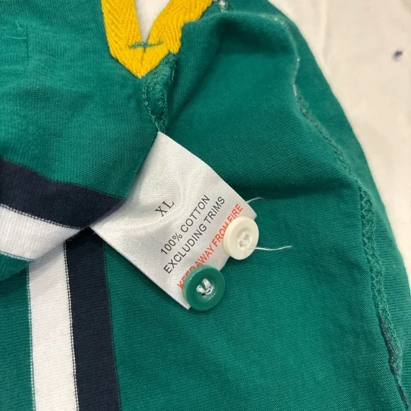 Retro Irish Striped Rugby Shirt - Picture 6 of 8